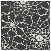 Tissu Dentelles tachées Noires Et Blanches (Fermer)