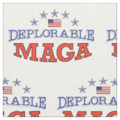 Tissu Déplorable MAGA (LOL) (Détail)