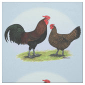 Tissu Derbyshire Redcap Fowl (Échantillon)