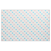 Tissu des Coeurs de la Fierté Trans (Fat Quarter)
