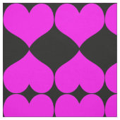 Tissu des Coeurs roses (Échantillon)