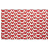 Tissu des Coeurs rouges (Yard)