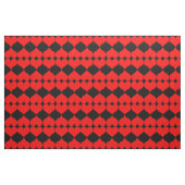 Tissu des Coeurs rouges (Yard)