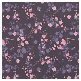 Tissu Des fleurs de sakura roses douces sur un arrière -