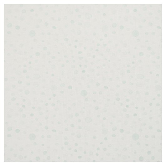 Tissu des points d'aquarelle Confetti de menthe (Échantillon)