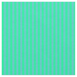 Tissu Des rayures turquoise et verte
