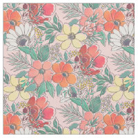 Design à motif floral rose mignon