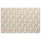 Tissu Design abstrait coloré avec fleurs (Fat Quarter)