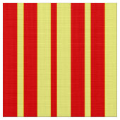 Tissu Design de bandes rouge et jaune (Fermer)