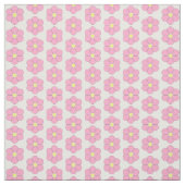 Tissu Design de fleurs roses (Échantillon)