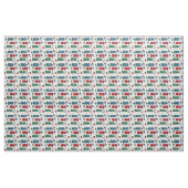 Tissu Design de Noël Ho-Ho-Ho (Yard)