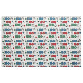 Tissu Design de Noël Ho-Ho-Ho (Fat Quarter)