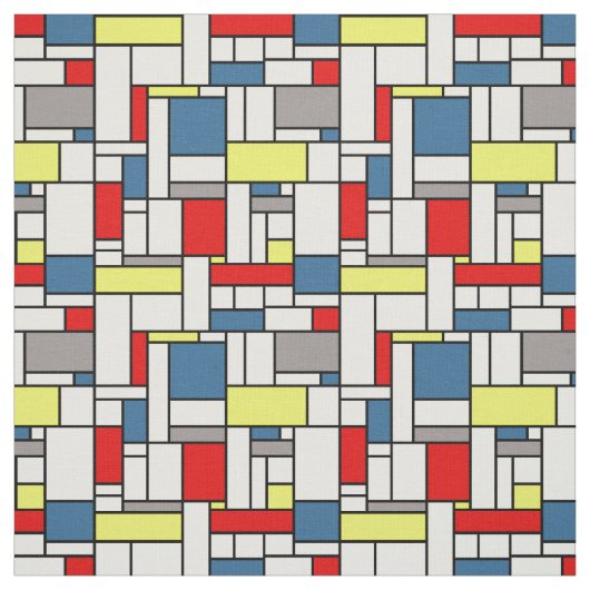Tissu Design de style mondrien (Échantillon)