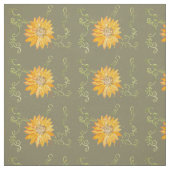 Tissu Design de tournesol (Échantillon)