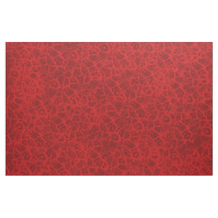 Tissu Design d'effet Red Thin Faux Lace