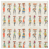 Tissu Design féminin africain (Détail)