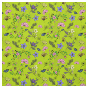 Tissu Design Floral à nouveau