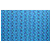 Tissu Design graphique transparent - bleu noir I (Yard)