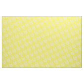 Tissu Design moderne simple blanc contour ananas (Yard)