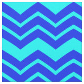 Tissu Design Motif Blue Zig Zag Chevron (Fermer)