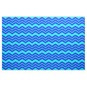 Tissu Design Motif Blue Zig Zag Chevron (Fat Quarter)