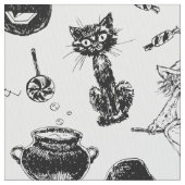 Tissu Design motif d'Halloween (fermé)