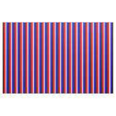 Tissu Design Motif Red Blue Stripes (Yard)
