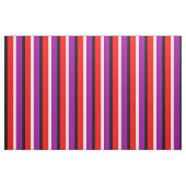 Tissu Design Motif rouge violet rayures (Fat Quarter)