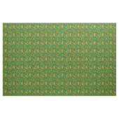 Tissu Design Paisley Vert (Yard)