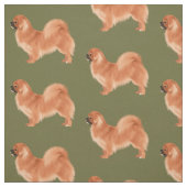 Tissu d'espagnol tibétain (rouge) (Échantillon)