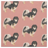 Tissu d'espagnol tibétain (Tri) : Coton peigné (56 (Échantillon)