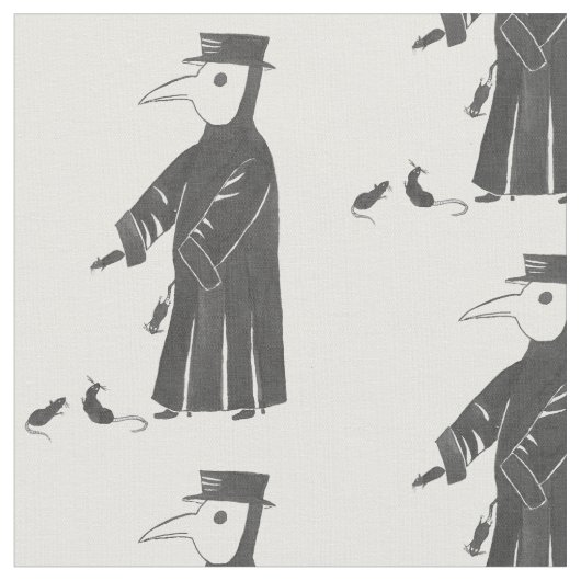 Tissu d'esprit de peste (Fermer)