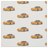 Tissu d'esquisse à main C6 orange (Échantillon)