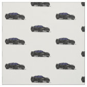 Tissu d'esquisse à main noir C7 (Échantillon)