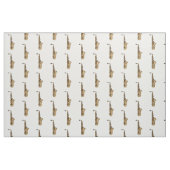Tissu dessin animé saxophone (Fat Quarter)