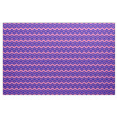 Tissu Dessin chevron zigzag rose bleu (Yard)