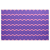 Tissu Dessin chevron zigzag rose bleu (Fat Quarter)