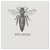 Tissu Dessin classique de l'illustration de Queen Bee (Fermer)