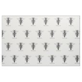 Tissu Dessin classique de l'illustration de Queen Bee (Fat Quarter)