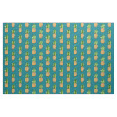 Tissu dessin d'ananas aquarelle (Fat Quarter)