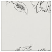 Tissu Dessin de fleurs roses (Fermer)