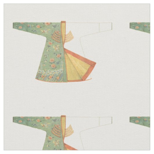 Tissu Dessin de Kimono semi-fini (Fermer)