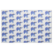 Tissu Dessin indien d'éléphants (Fat Quarter)