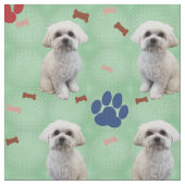 Tissu Dessin maltais (Fermer)