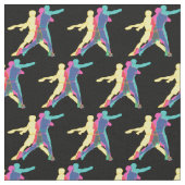 Tissu Dessin noir de la séquence de lecture de disque (Fermer)