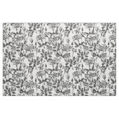 Tissu dessin rose (Yard)