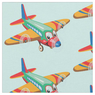 Tissu dessin sur avion