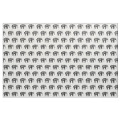 Tissu Dessin Vintage d'Éléphant (Fat Quarter)