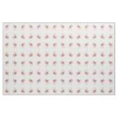 Tissu Dessins de Cheval Rouge Dala (Yard)