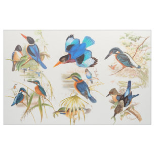 Tissu d'étang d'animaux de faune d'oiseaux de